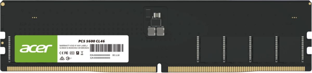 16Gb DDR5 4800MHz Acer UD200 (BL.9BWWA.420)