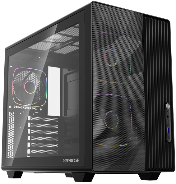 Powercase TX5 ARGB Black