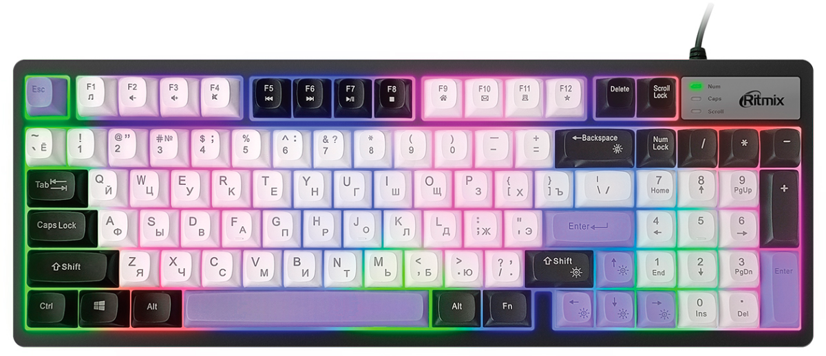 Ritmix RKB-401BL Black