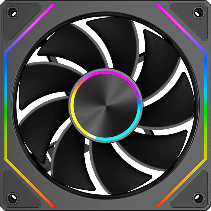 PCcooler FG120R ARGB Black