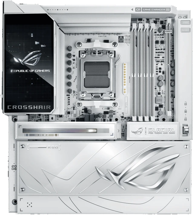 ASUS ROG CROSSHAIR X870E GLACIAL