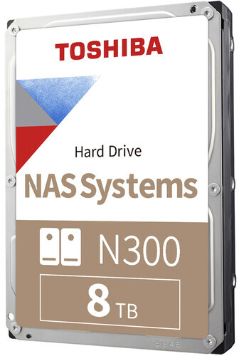 8TB SATA-III Toshiba N300 (HDWG780XZSTA)