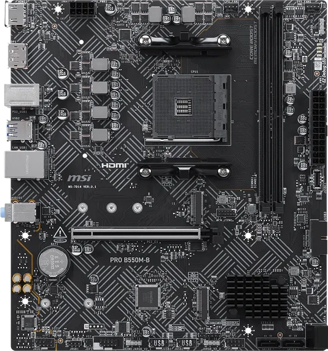 MSI PRO B550M-B