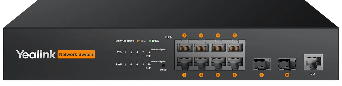 Yealink RCH80 Managed AV Switch