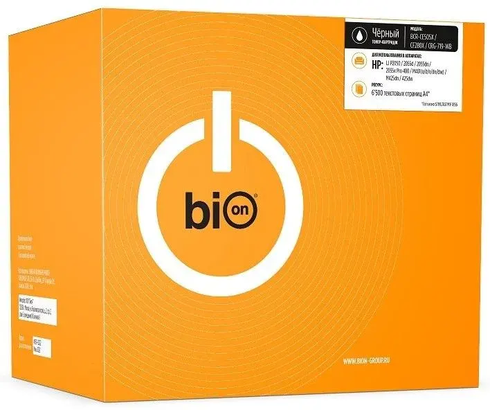 Bion CE505X/CF280X/CRG-719 Black