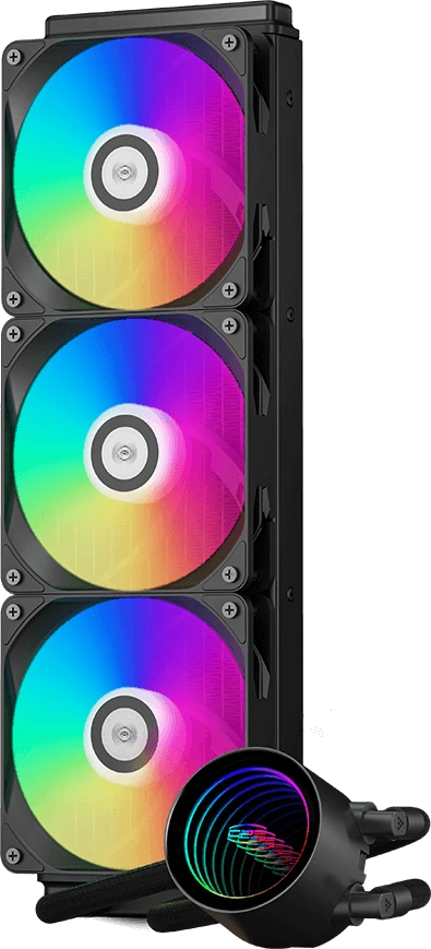 PCcooler DA360 V2 ARGB Black