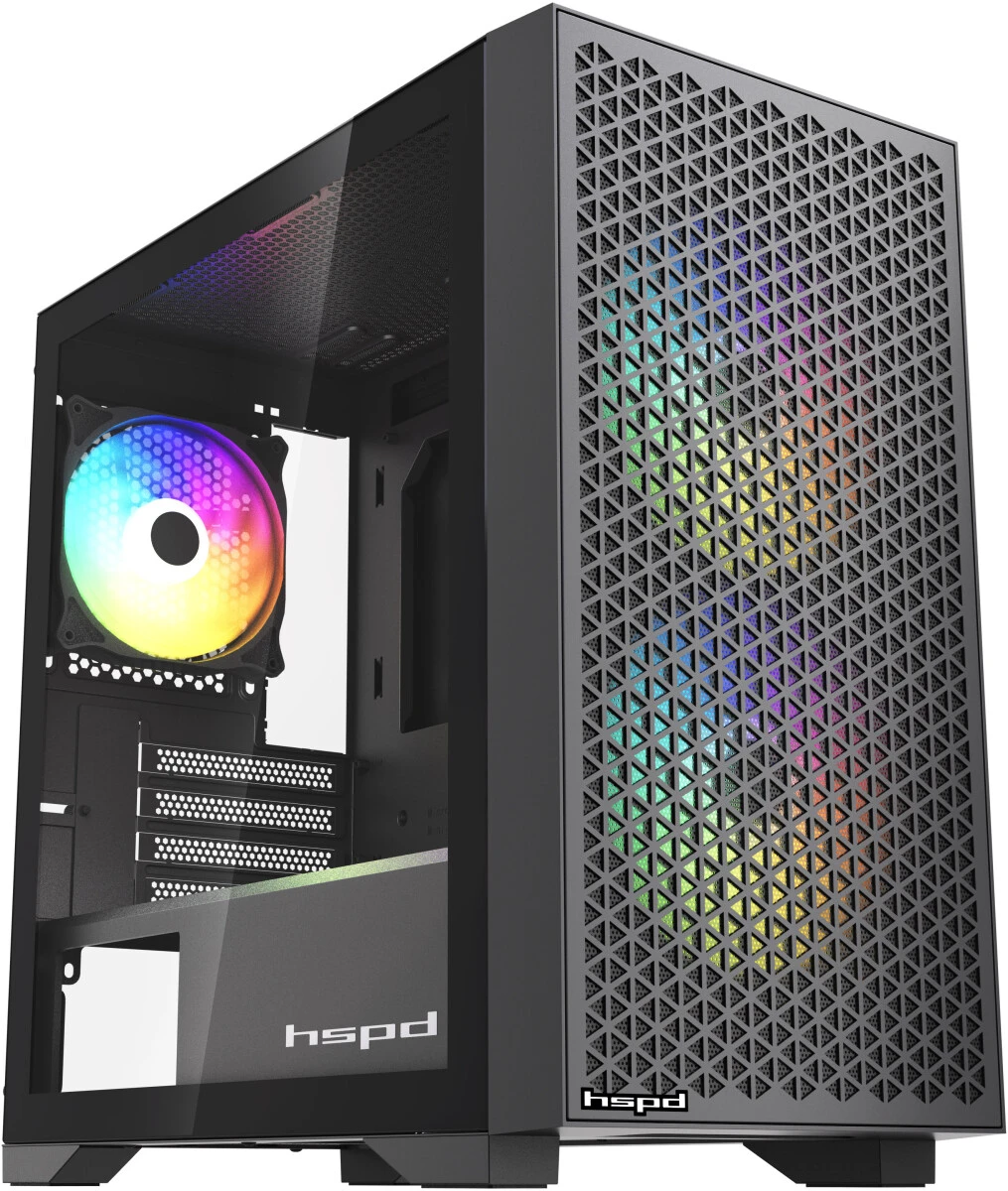 HSPD M335-TGBK-ARGB Black