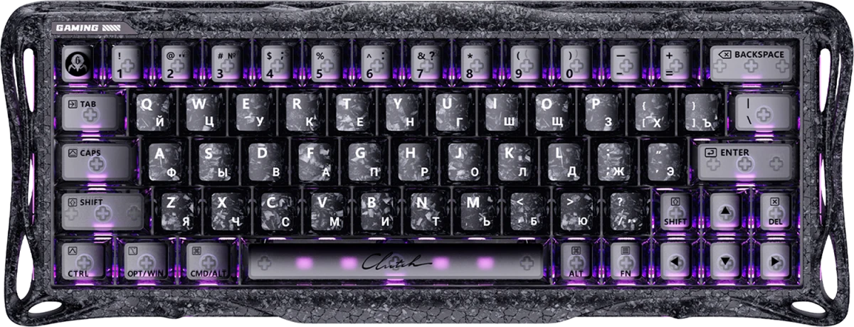 Gravastar Mercury V60 Pro CyberFrost Black