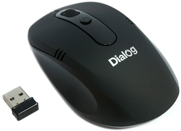 Мышь Dialog MROP-03U Black