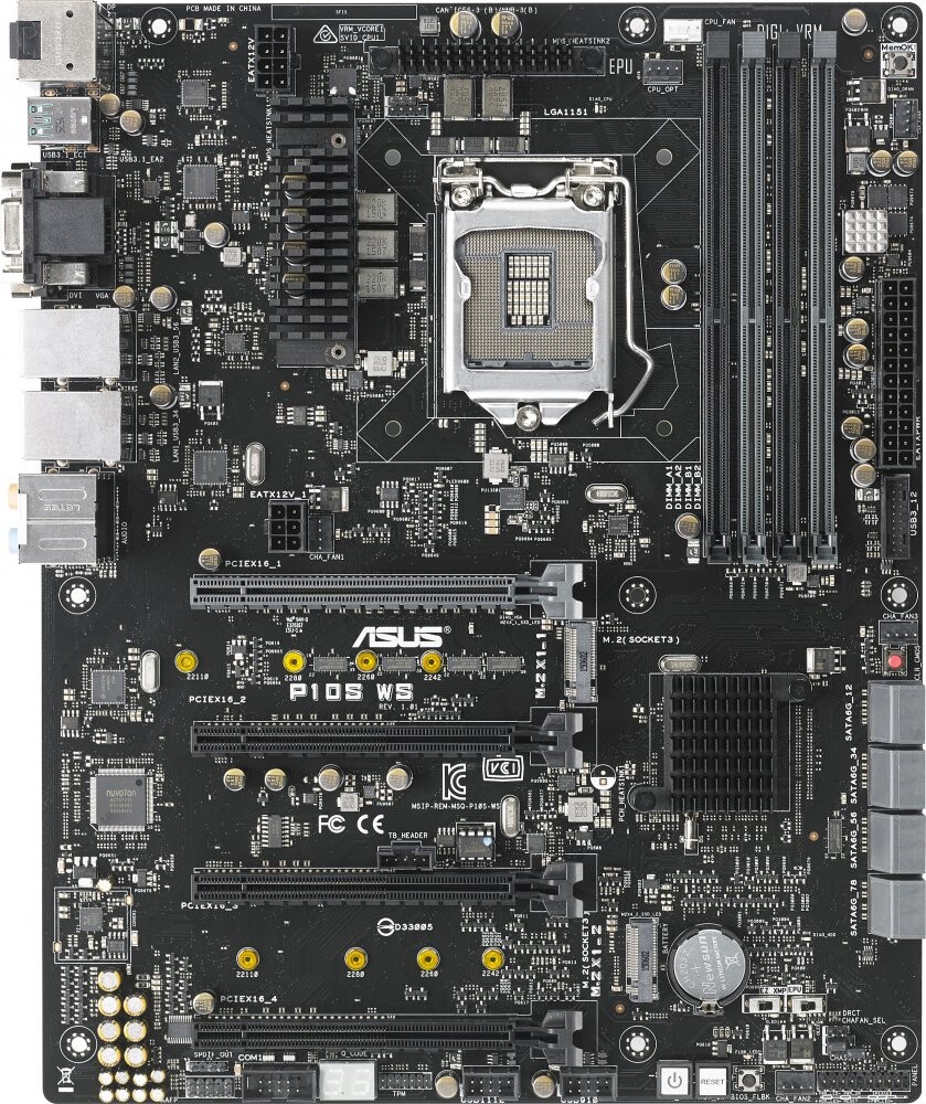 Материнская плата ASUS P10S WS
