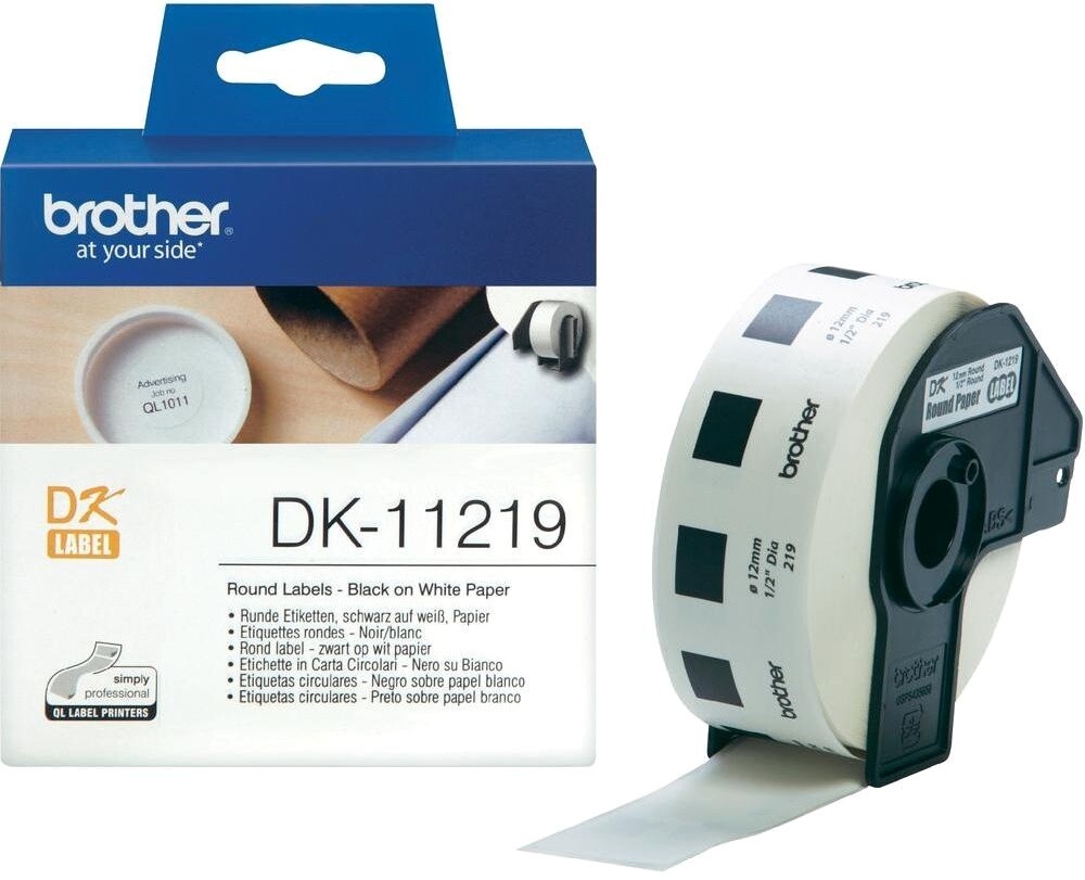 Адресные наклейки Brother DK11219