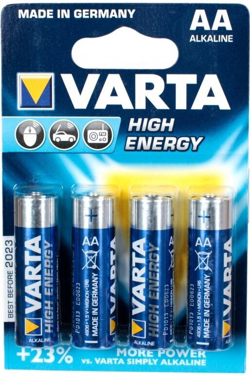 Батарейка Varta High Energy (AA, 4 шт)