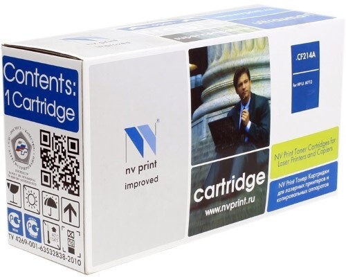 Картридж NV Print CF214A Black