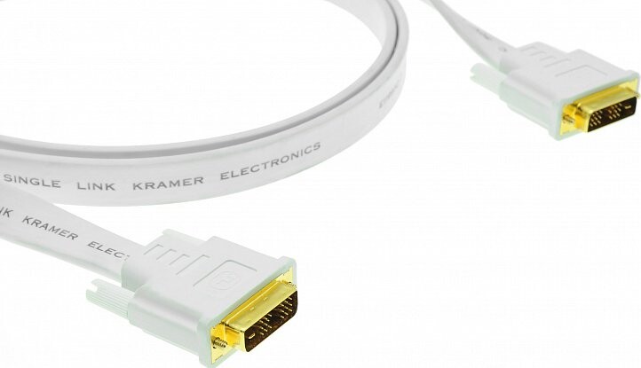 Кабель Kramer C-DM/DM/FLAT(W)-50