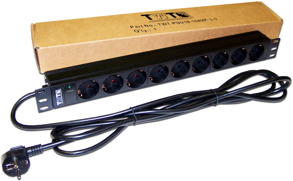 Блок розеток TWT TWT-PDU19-16A9P-3.0