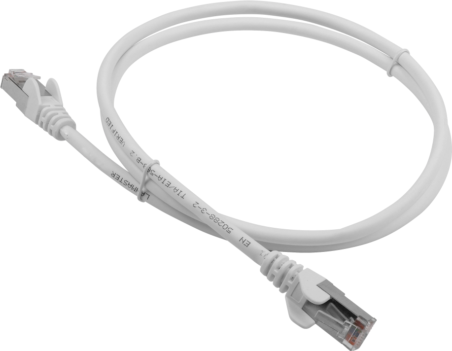 Патч-корд Lanmaster LAN-PC45/S5E-1.0-GY