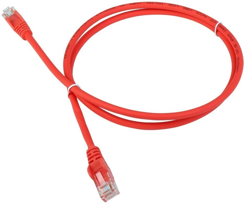 Патч-корд Lanmaster LAN-PC45/U5E-0.5-RD