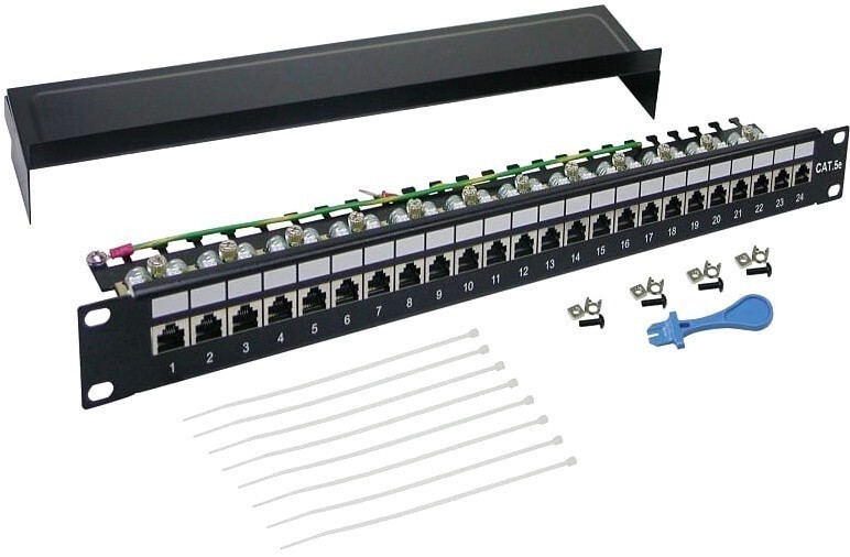 Патч-панель Lanmaster LAN-PPL24S6A