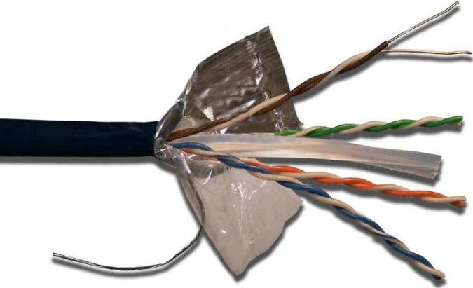 Кабельная бухта Lanmaster LAN-6EFTP-OUT