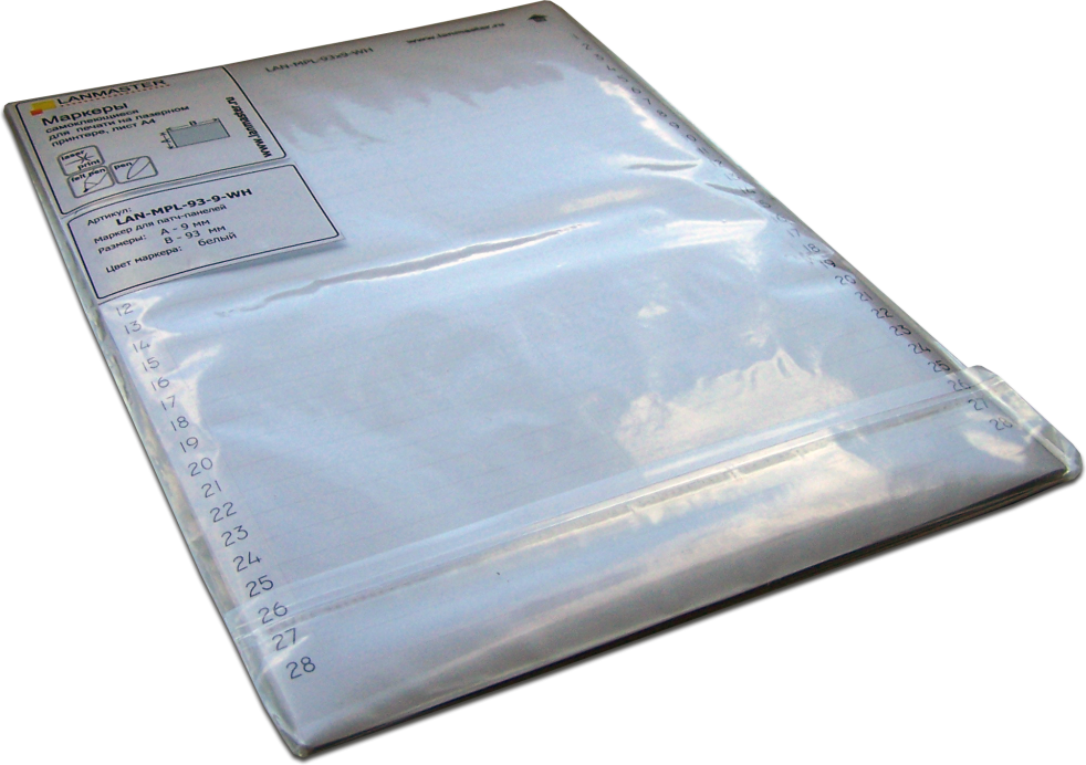 Маркер Lanmaster LAN-MPL-93X9-WH
