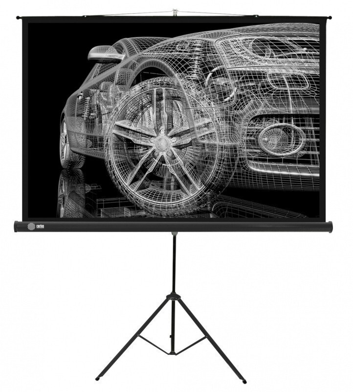 Экран напольный Cactus Triscreen 124.5x221см (CS-PST-124X221)