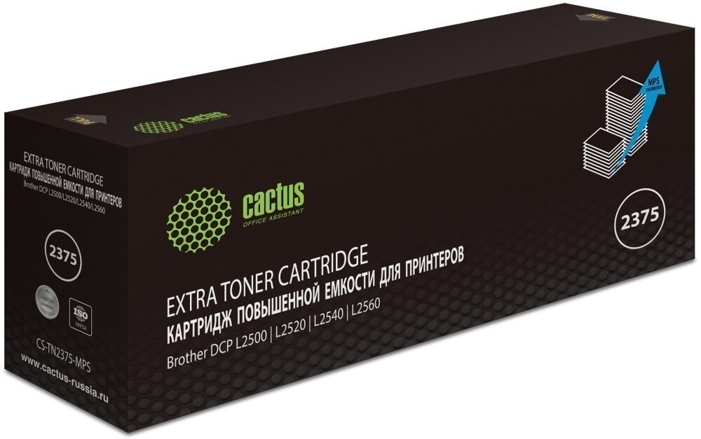 Cactus CS-TN2375-MPS Black