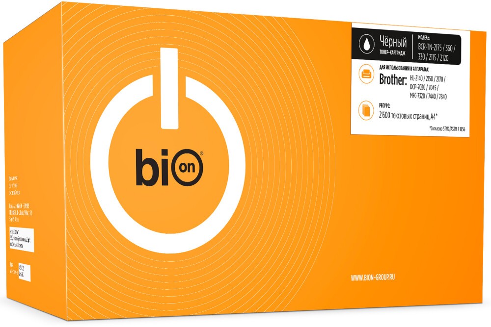 Bion TN-2175/360/330/2115/2120 Black